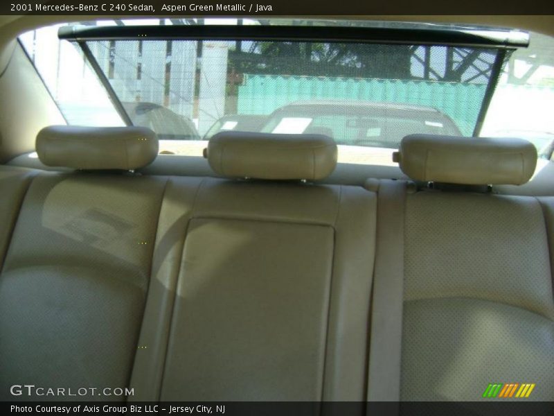 Aspen Green Metallic / Java 2001 Mercedes-Benz C 240 Sedan