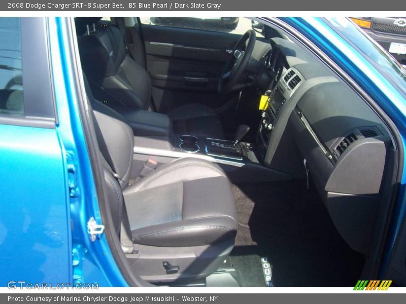 B5 Blue Pearl / Dark Slate Gray 2008 Dodge Charger SRT-8 Super Bee