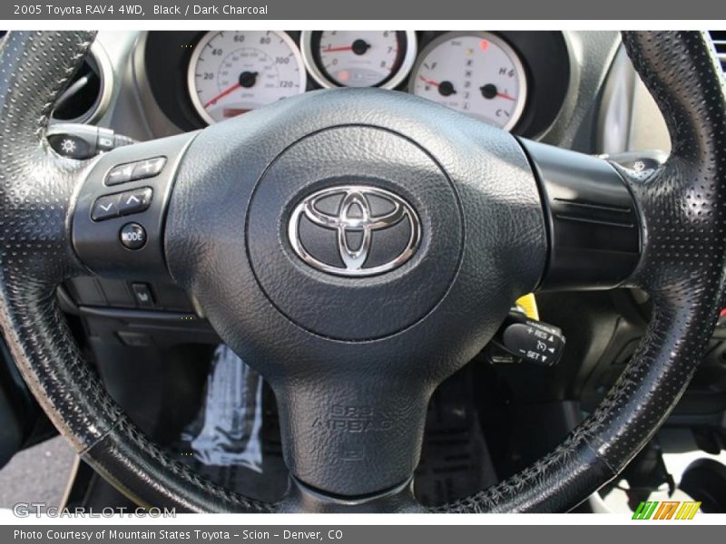 Black / Dark Charcoal 2005 Toyota RAV4 4WD