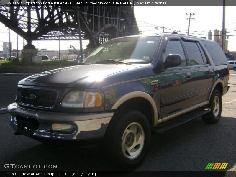 Medium Wedgewood Blue Metallic / Medium Graphite 1998 Ford Expedition Eddie Bauer 4x4