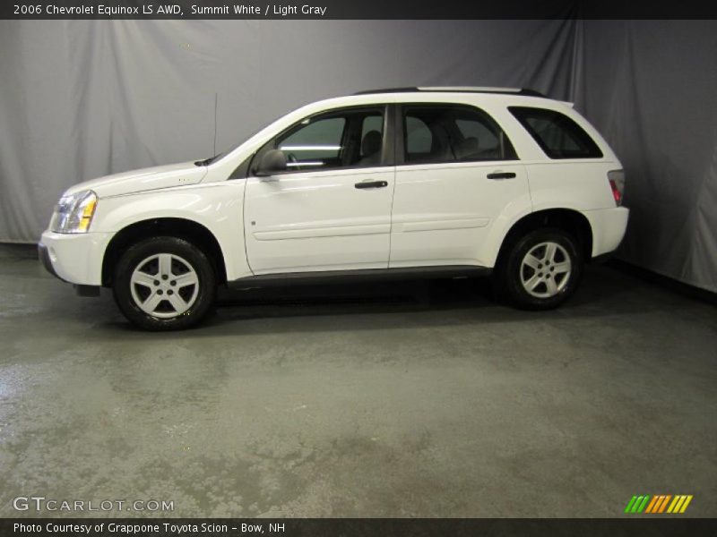 Summit White / Light Gray 2006 Chevrolet Equinox LS AWD