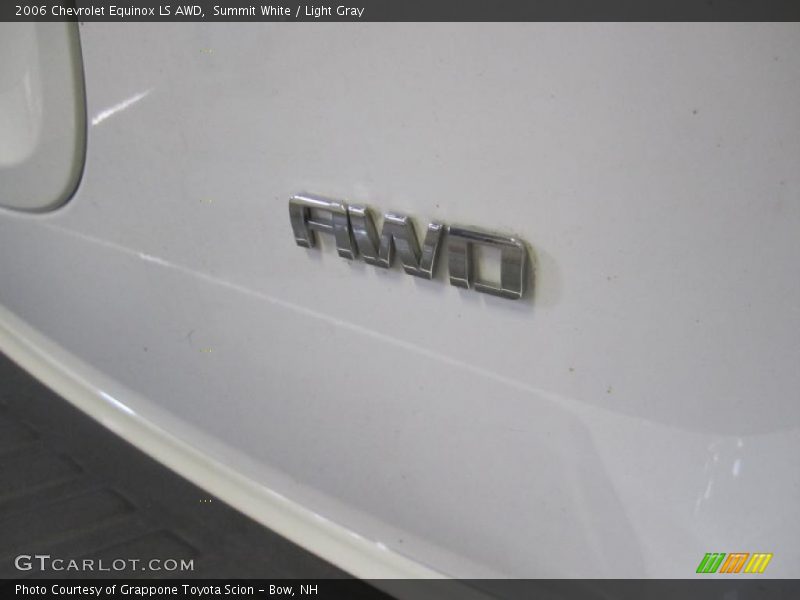Summit White / Light Gray 2006 Chevrolet Equinox LS AWD