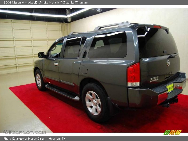 Smoke Metallic / Graphite/Titanium 2004 Nissan Armada LE