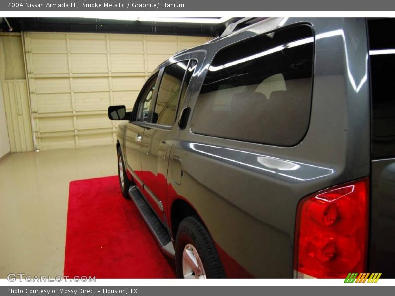 Smoke Metallic / Graphite/Titanium 2004 Nissan Armada LE