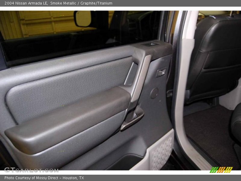Smoke Metallic / Graphite/Titanium 2004 Nissan Armada LE