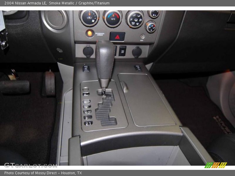 Smoke Metallic / Graphite/Titanium 2004 Nissan Armada LE