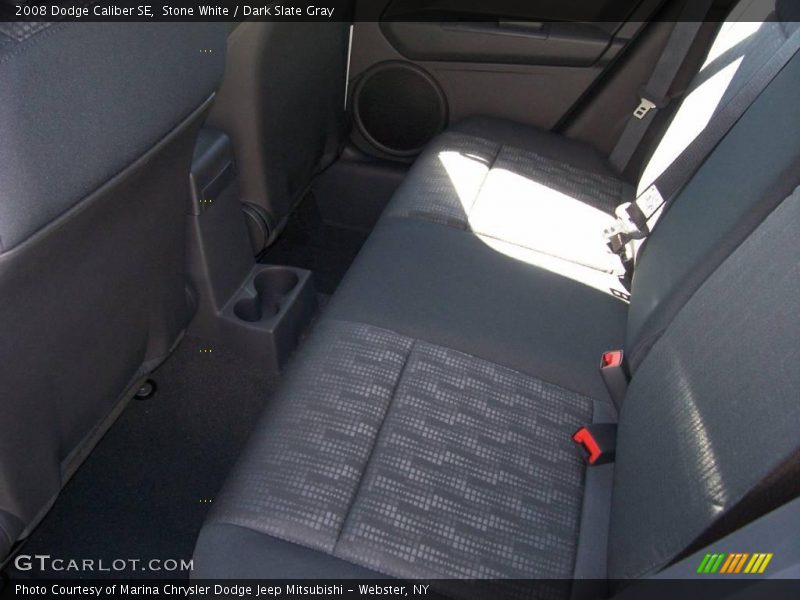 Stone White / Dark Slate Gray 2008 Dodge Caliber SE
