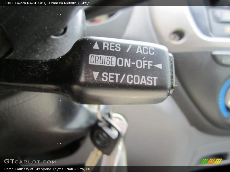 Titanium Metallic / Gray 2003 Toyota RAV4 4WD