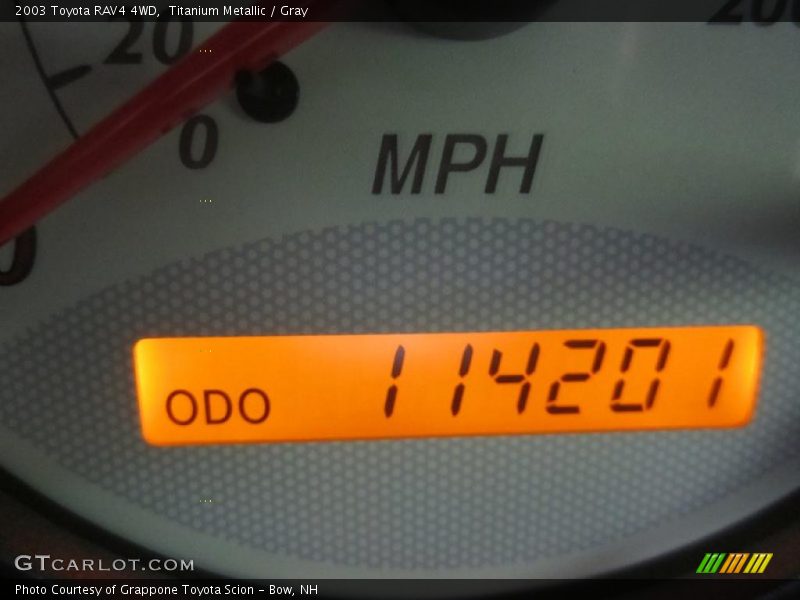 Titanium Metallic / Gray 2003 Toyota RAV4 4WD