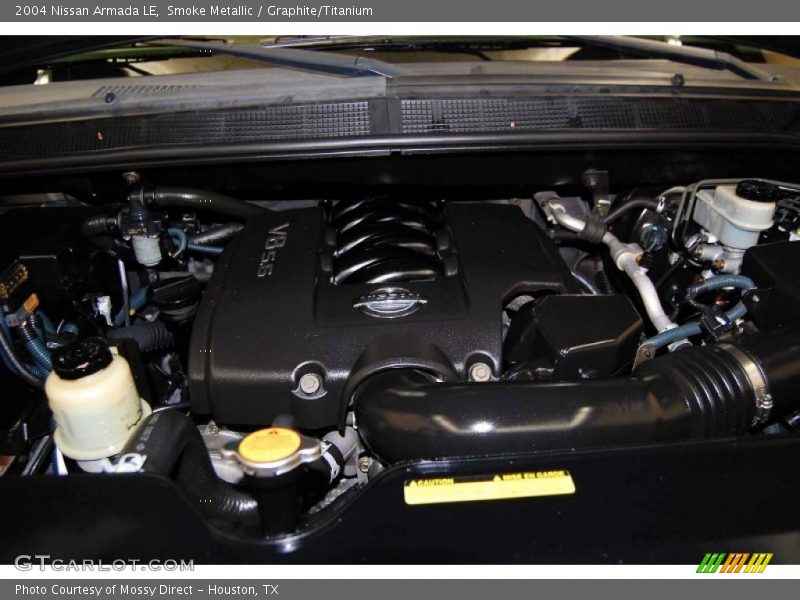 Smoke Metallic / Graphite/Titanium 2004 Nissan Armada LE