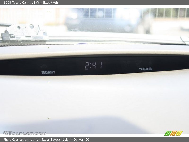 Black / Ash 2008 Toyota Camry LE V6