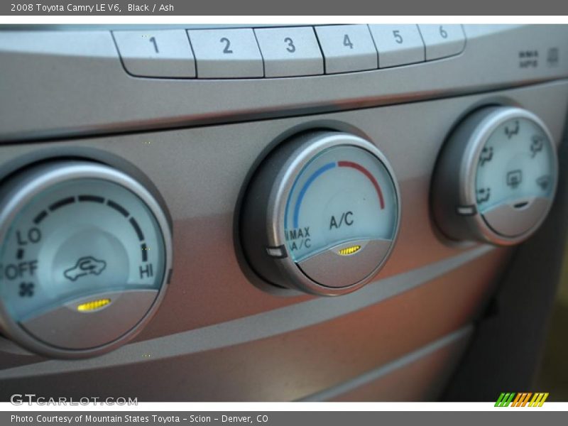 Black / Ash 2008 Toyota Camry LE V6