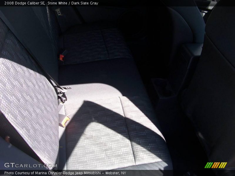 Stone White / Dark Slate Gray 2008 Dodge Caliber SE