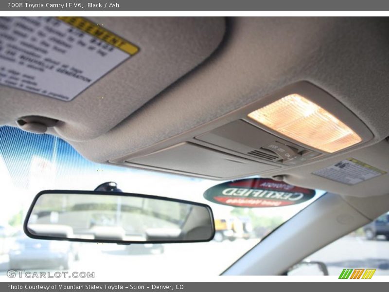 Black / Ash 2008 Toyota Camry LE V6