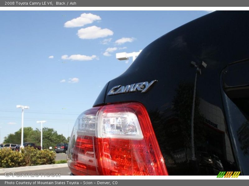 Black / Ash 2008 Toyota Camry LE V6