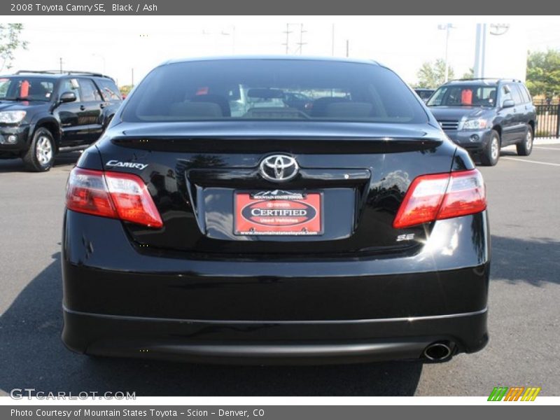 Black / Ash 2008 Toyota Camry SE