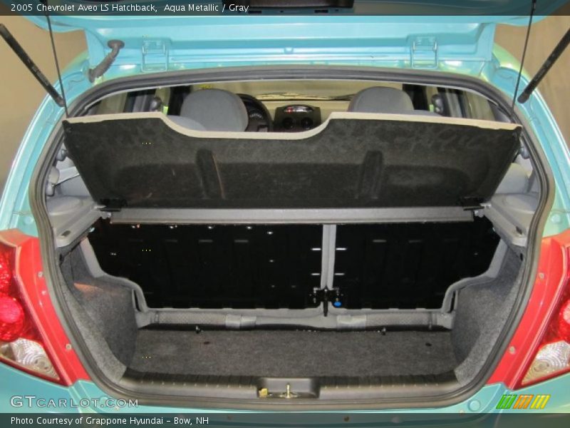 Aqua Metallic / Gray 2005 Chevrolet Aveo LS Hatchback