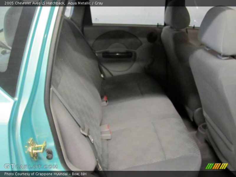 Aqua Metallic / Gray 2005 Chevrolet Aveo LS Hatchback