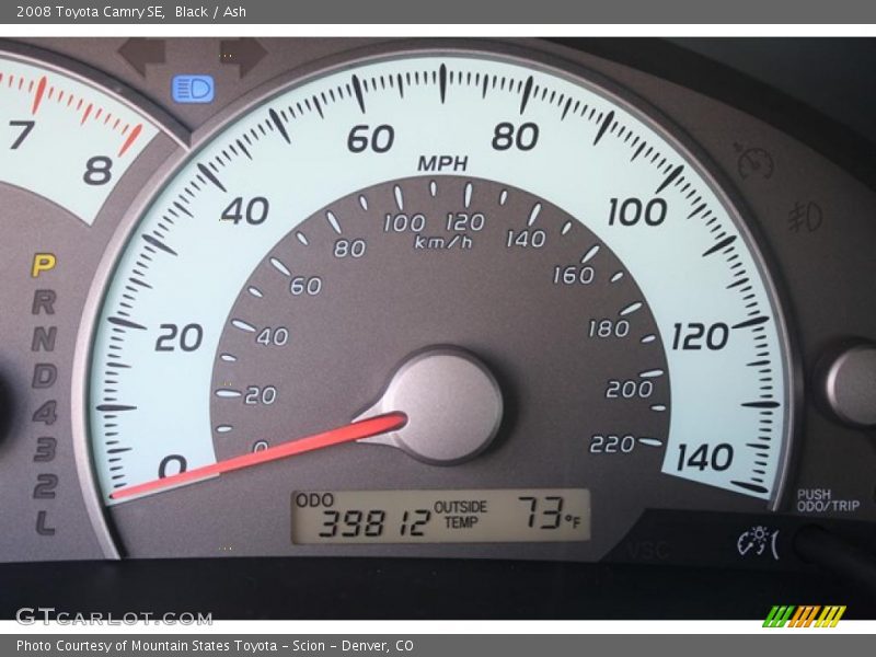 Black / Ash 2008 Toyota Camry SE