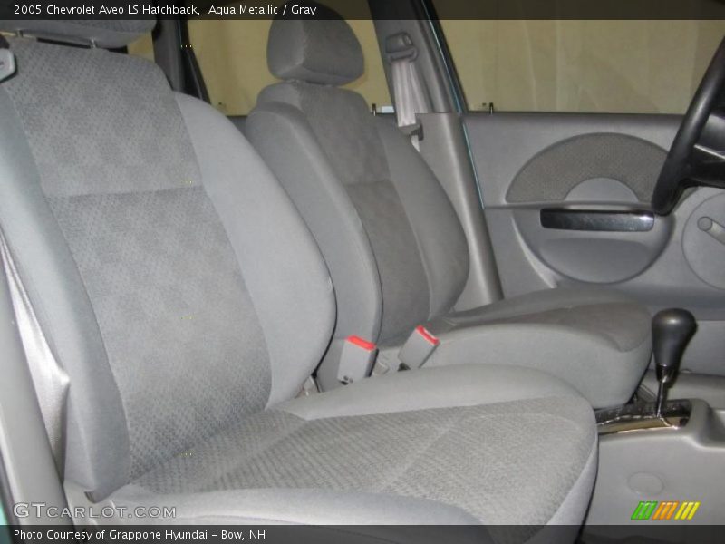 Aqua Metallic / Gray 2005 Chevrolet Aveo LS Hatchback
