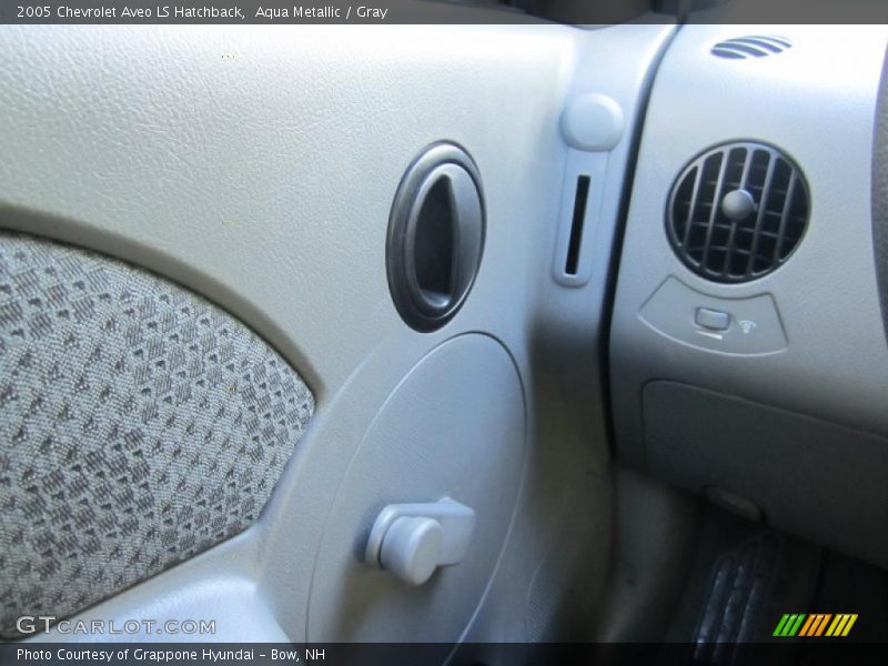 Aqua Metallic / Gray 2005 Chevrolet Aveo LS Hatchback