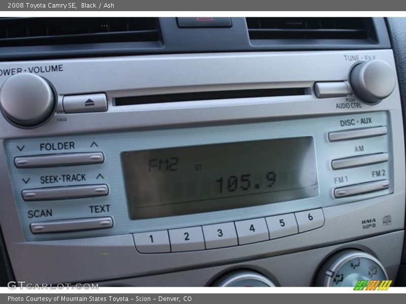 Black / Ash 2008 Toyota Camry SE