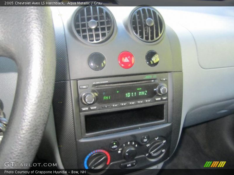 Aqua Metallic / Gray 2005 Chevrolet Aveo LS Hatchback