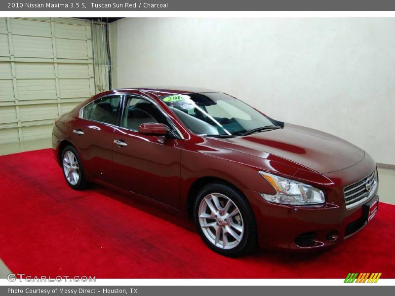 Tuscan Sun Red / Charcoal 2010 Nissan Maxima 3.5 S