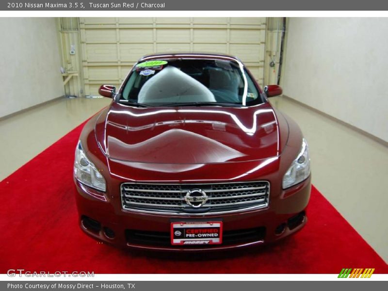 Tuscan Sun Red / Charcoal 2010 Nissan Maxima 3.5 S