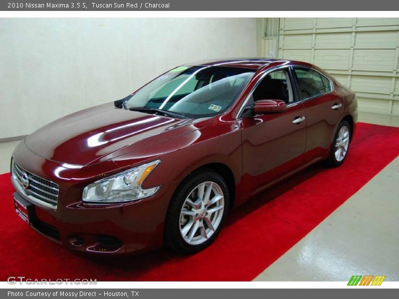 Tuscan Sun Red / Charcoal 2010 Nissan Maxima 3.5 S
