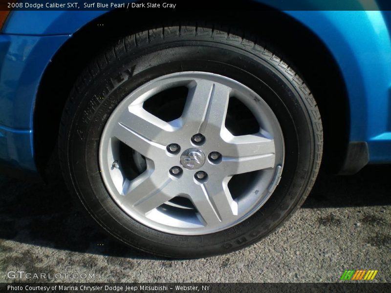 Surf Blue Pearl / Dark Slate Gray 2008 Dodge Caliber SXT