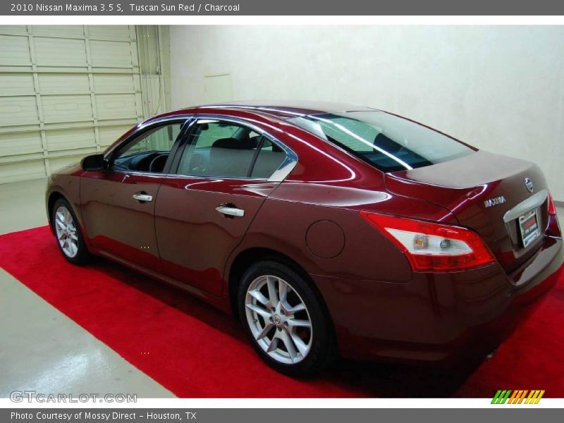 Tuscan Sun Red / Charcoal 2010 Nissan Maxima 3.5 S