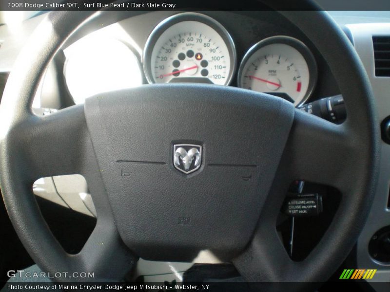 Surf Blue Pearl / Dark Slate Gray 2008 Dodge Caliber SXT