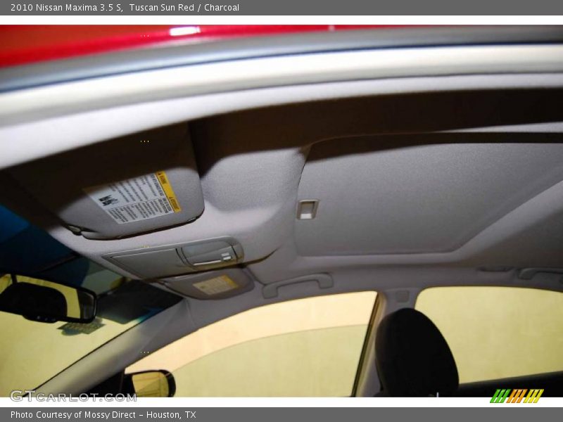 Tuscan Sun Red / Charcoal 2010 Nissan Maxima 3.5 S