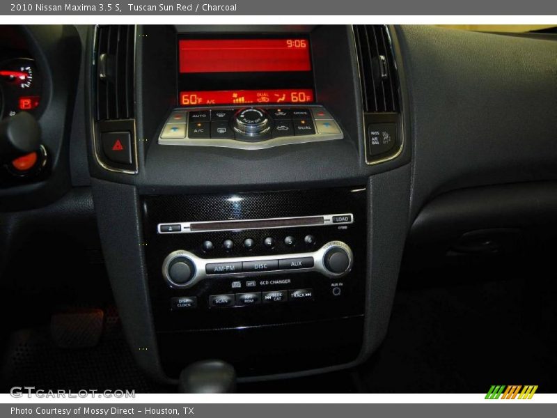 Tuscan Sun Red / Charcoal 2010 Nissan Maxima 3.5 S