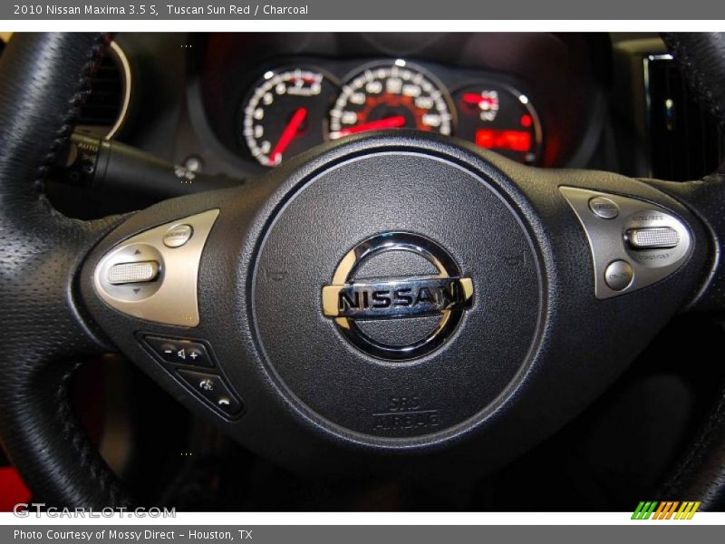 Tuscan Sun Red / Charcoal 2010 Nissan Maxima 3.5 S