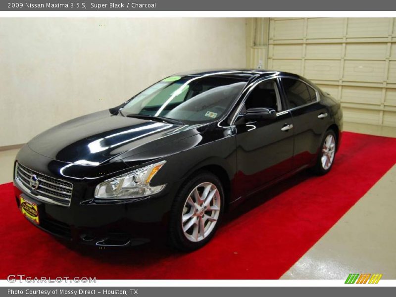 Super Black / Charcoal 2009 Nissan Maxima 3.5 S