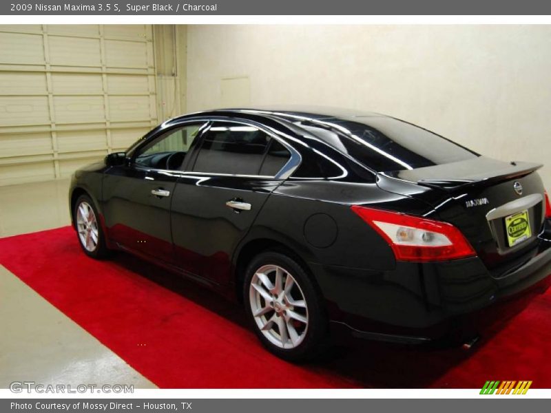 Super Black / Charcoal 2009 Nissan Maxima 3.5 S