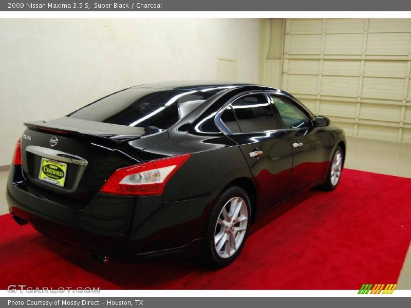 Super Black / Charcoal 2009 Nissan Maxima 3.5 S
