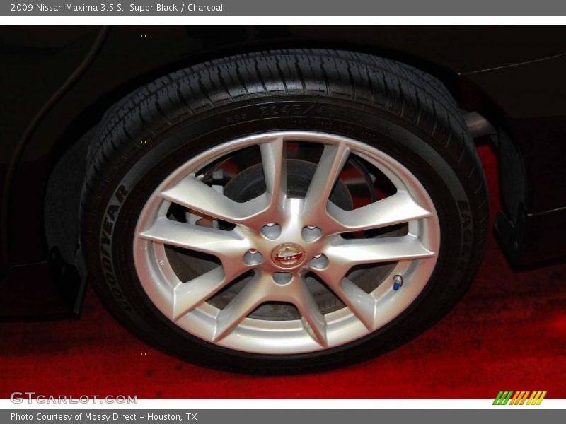 Super Black / Charcoal 2009 Nissan Maxima 3.5 S
