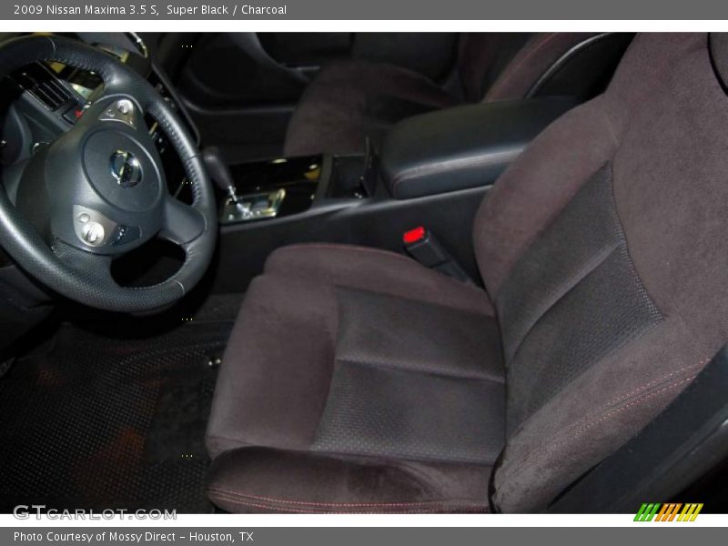 Super Black / Charcoal 2009 Nissan Maxima 3.5 S