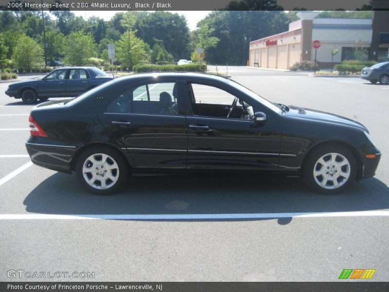 Black / Black 2006 Mercedes-Benz C 280 4Matic Luxury