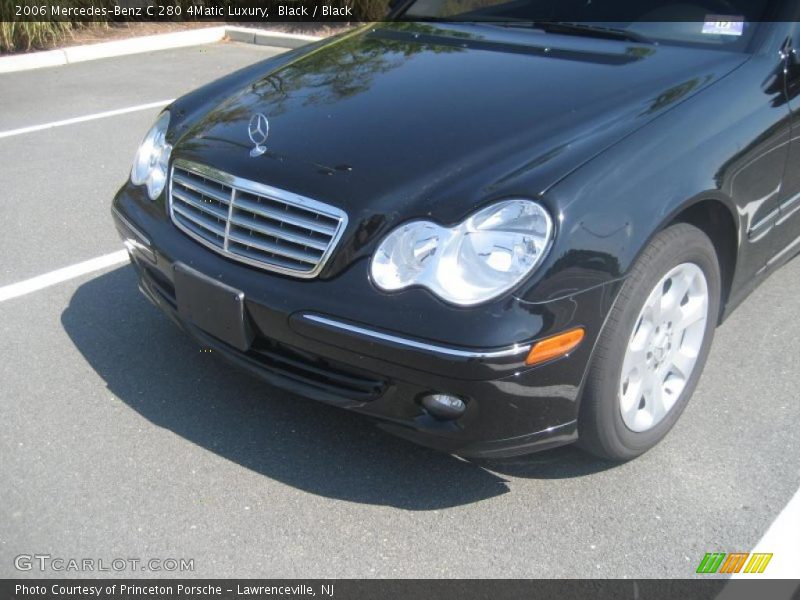 Black / Black 2006 Mercedes-Benz C 280 4Matic Luxury