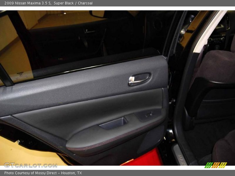 Super Black / Charcoal 2009 Nissan Maxima 3.5 S