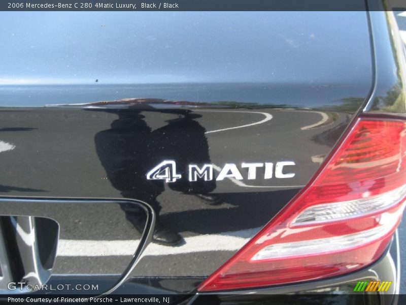 Black / Black 2006 Mercedes-Benz C 280 4Matic Luxury
