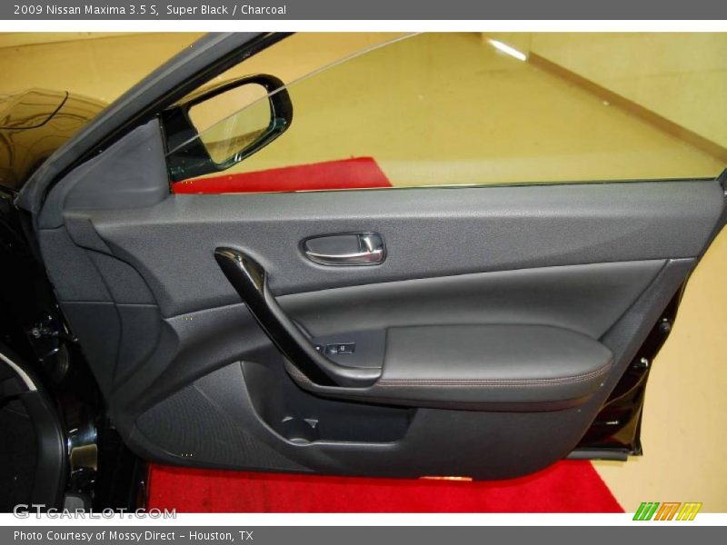 Super Black / Charcoal 2009 Nissan Maxima 3.5 S