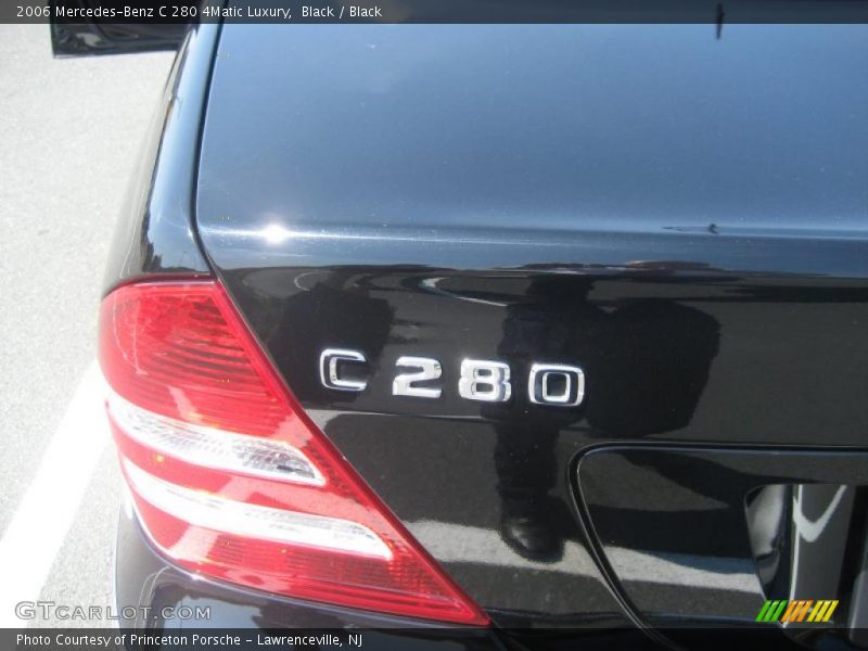 Black / Black 2006 Mercedes-Benz C 280 4Matic Luxury