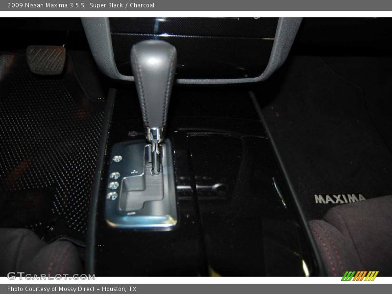 Super Black / Charcoal 2009 Nissan Maxima 3.5 S
