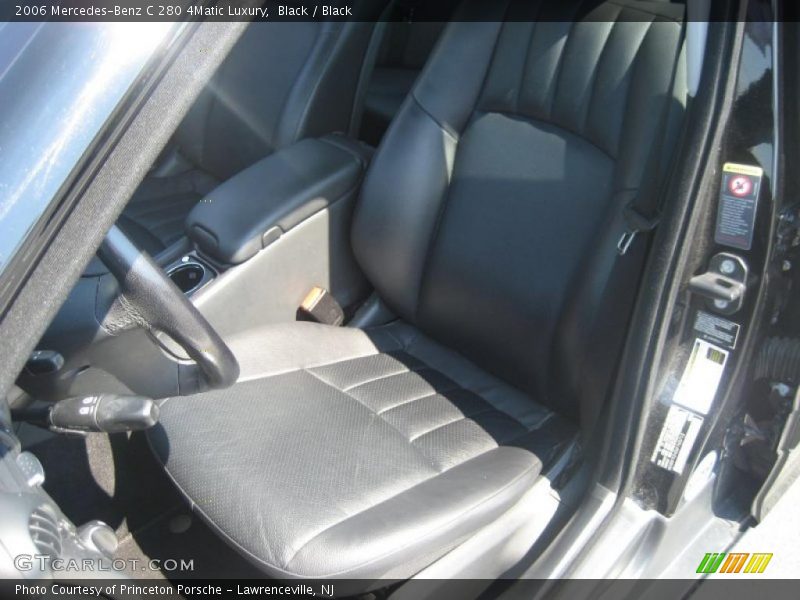 Black / Black 2006 Mercedes-Benz C 280 4Matic Luxury