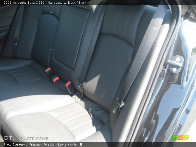 Black / Black 2006 Mercedes-Benz C 280 4Matic Luxury
